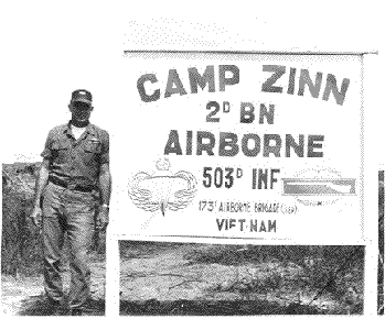 173 airborne Camp Zinn  Veit Nam