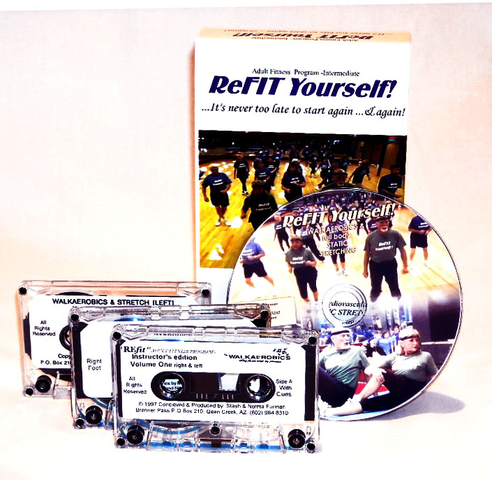 RefitYourself - WalkAerobics DVD, Video, 